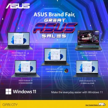 Gain-City-ASUS-Brand-Fair-Sale-350x350 12-18 Jun 2023: Gain City ASUS Brand Fair Sale