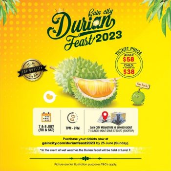 Gain-City-Durian-Feast-2023-350x350 7-8 Jul 2023: Gain City Durian Feast 2023