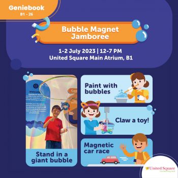 Geniebook-Bubble-Themed-Activities-at-United-Square-Shopping-Mall-350x350 1-2 Jul 2023: Geniebook Bubble-Themed Activities at United Square Shopping Mall
