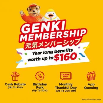 Genki-Sushi-Membership-Deal-350x350 29 Jun 2023 Onward: Genki Sushi Membership Deal