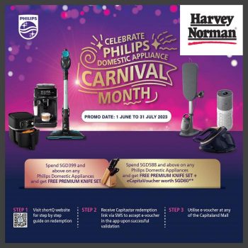 Harvey-Norman-Celebrate-Philips-Domestic-Appliance-Carnival-Promotion-350x350 1 Jun-31 Jul 2023: Harvey Norman Celebrate Philips Domestic Appliance Carnival Promotion