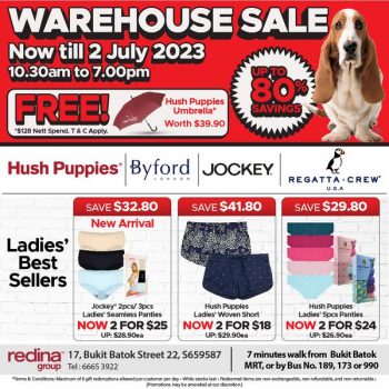 Hush-Puppies-Warehouse-Sale-1-350x350 Now till 2 Jul 2023: Hush Puppies Warehouse Sale