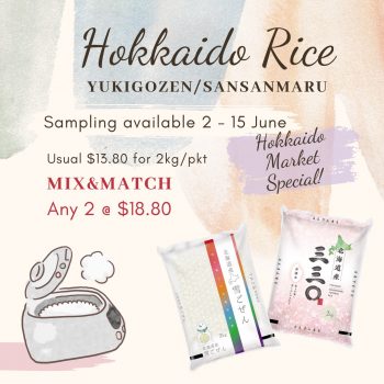 Isetan-Hokkaido-Rice-Promo-350x350 2-15 Jun 2023: Isetan Hokkaido Rice Promo