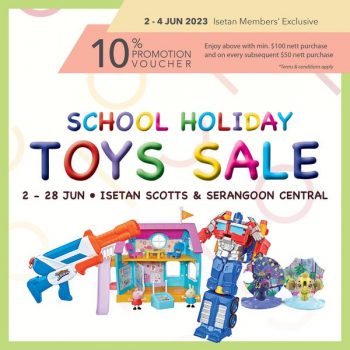 Isetan-School-Holiday-Toys-Sale-350x350 2-28 Jun 2023: Isetan School Holiday Toys Sale
