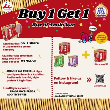 Isetan-Supermarket-Buy-1-Get-1-Box-of-Azuki-Bar-Promotion-350x350 26 Jun-2 Jul 2023: Isetan Supermarket Buy 1 Get 1 Box of Azuki Bar Promotion