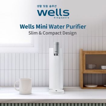 Isetan-Wells-Mini-Water-Purifier-Promo-350x350 29 Jun-2 Jul 2023: Isetan Wells Mini Water Purifier Promo