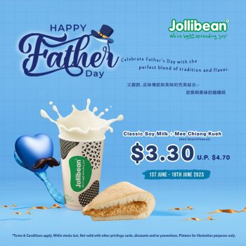 Jollibean-Dads-Special-Week-Deal-350x350 1-18 Jun 2023: Jollibean Dad's Special Week Deal