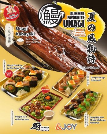 Joy-Kuriya-Japanese-Market-Summer-Favourite-Unagi-at-Jurong-Point-350x438 1 Jun-31 Aug 2023: &Joy Kuriya Japanese Market Summer Favourite Unagi at Jurong Point