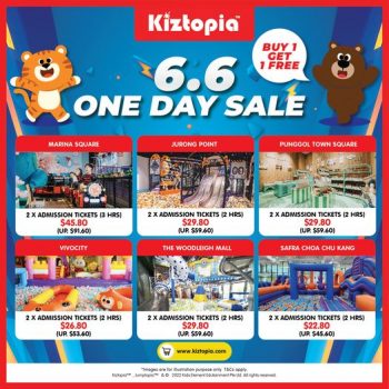 Kiztopia-6.6-One-Day-Sale-350x350 6 Jun 2023: Kiztopia 6.6 One Day Sale
