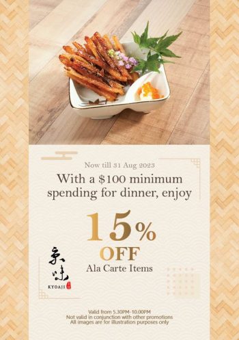 Kyoaji-Dining-Special-Deal-350x497 22 Jun-31 Aug 2023: Kyoaji Dining Special Deal