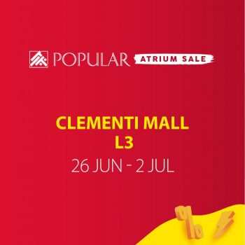 POPULAR-Atrium-Sale-at-Clementi-Mall-350x350 26 Jun-2 Jul 2023: POPULAR Atrium Sale at Clementi Mall