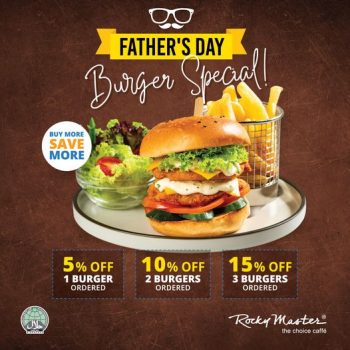 Rocky-Master-Fathers-Day-Burger-Special-350x350 Now till 16 Jul 2023: Rocky Master Father's Day Burger Special