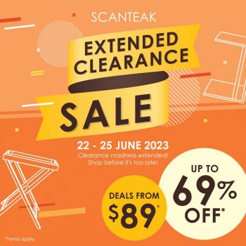 Scanteak-Extended-Clearance-Sale-350x350 22-25 Jun 2023: Scanteak Extended Clearance Sale