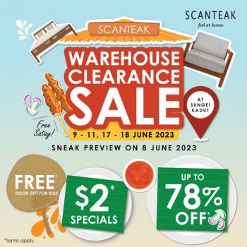 Scanteak-Warehouse-Clearance-Sale-350x350 9-18 Jun 2023: Scanteak Warehouse Clearance Sale