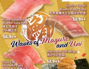 Sushiro-June-2023-Waves-Of-Maguro-and-Uni-Promotion-350x272 7 Jun 2023 Onward: Sushiro June 2023 Waves Of Maguro and Uni Promotion