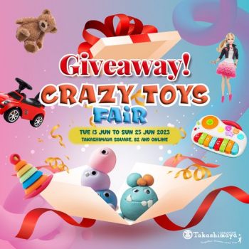 Takashimaya-Crazy-Toys-Fair-350x350 13-25 Jun 2023: Takashimaya Crazy Toys Fair
