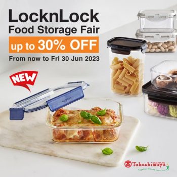 Takashimaya-Lock-Lock-Food-Storage-Fair-350x350 Now till 30 Jun 2023: Takashimaya Lock & Lock Food Storage Fair