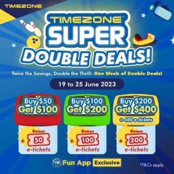 Timezone-Super-Double-Deals-350x350 19-25 Jun 2023: Timezone Super Double Deals