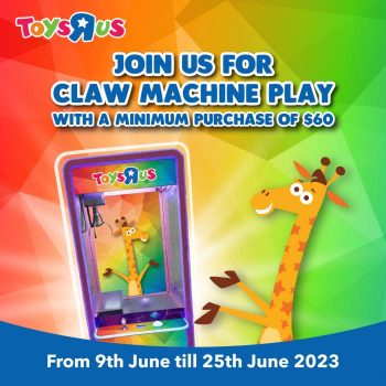 Toys-R-Us-Claw-Machine-Play-Promotion-at-VivoCity-350x350 9-25 Jun 2023: Toys R Us Claw Machine Play Promotion at VivoCity