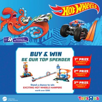Toys-R-Us-Hot-Wheels-Buy-Win-Contest-350x350 Now till 30 Jun 2023: Toys"R"Us Hot Wheels Buy & Win Contest