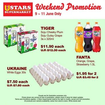 U-Stars-Supermarket-Weekend-Promotion-350x350 9-11 Jun 2023: U Stars Supermarket Weekend Promotion