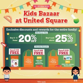 VitaKids-Kids-Bazaar-at-United-Square-350x350 19-25 Jun 2023: VitaKids Kids Bazaar at United Square