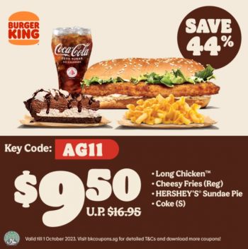 7-350x352 Now till 1 Oct 2023: Burger King 1 for 1 Coupons Promo