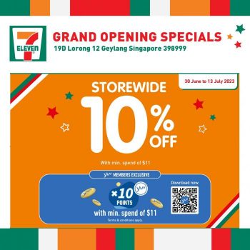 7-Eleven-Opening-Promotion-at-Geylang-350x350 30 Jun-13 Jul 2023: 7-Eleven Opening Promotion at Geylang