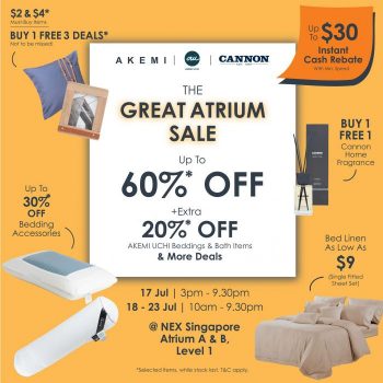 AKEMIUCHI-The-Great-Atrium-Sale-350x350 17-23 Jul 2023: AKEMIUCHI The Great Atrium Sale