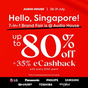 Audio-House-7-in-1-Brand-Fair-Sale-350x350 28-31 Jul 2023: Audio House 7-in-1 Brand Fair Sale