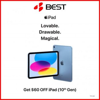 BEST-Denki-Apple-iPad-Promotion-350x350 31 Jul 2023 Onward: BEST Denki Apple iPad Promotion