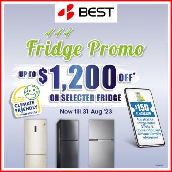 BEST-Denki-Fridge-Promo-350x350 Now till 31 Aug 2023: BEST Denki Fridge Promo