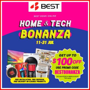 BEST-Denki-Online-Home-Tech-Bonanza-Sale-350x350 11-31 Jul 2023: BEST Denki Online Home & Tech Bonanza Sale