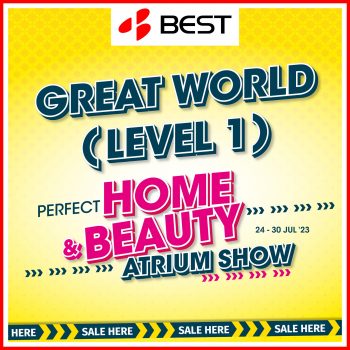 BEST-Denki-Perfect-Home-Beautiful-Atrium-Show-at-Great-World-350x350 24-30 Jul 2023: BEST Denki Perfect Home & Beautiful Atrium Show at Great World