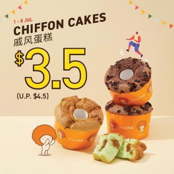 BreadTalk-Chiffon-Cakes-at-3.5-Anniversary-Promotion-350x350 1-8 Jul 2023: BreadTalk Chiffon Cakes at $3.5 Anniversary Promotion