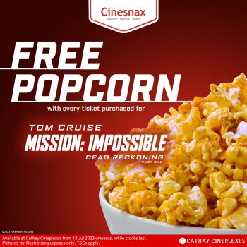 Cathay-Cineplexes-Free-Popcorn-Promo-350x350 13 Jul 2023 Onward: Cathay Cineplexes Free Popcorn Promo