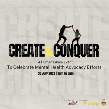 Create-Conquer-Celebrate-Mental-Health-Advocacy-Efforts-with-Passion-Card-350x350 30 Jul 2023: Create & Conquer Celebrate Mental Health Advocacy Efforts with Passion Card