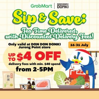 DON-DON-DONKI-Sip-Save-Promo-with-GrabMart-350x350 16-31 Jul 2023: DON DON DONKI Sip & Save Promo with GrabMart