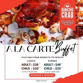 Dancing-Crab-A-La-Carte-Buffet-Promotion-350x350 3 Jul 2023 Onward: Dancing Crab A La Carte Buffet Promotion
