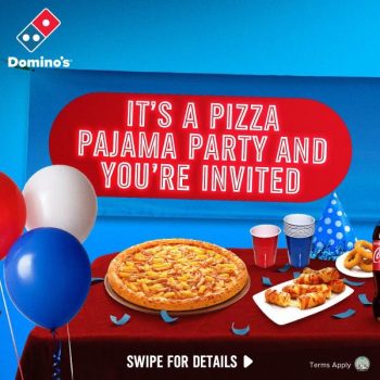 Dominos-Pizza-Pizza-Pajama-Party-350x350 20 Jul 2023: Domino's Pizza Pizza Pajama Party