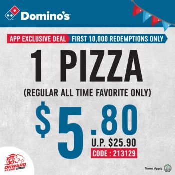 5 Jul 2023 Onward: Domino’s Pizza Singapore National Day Promotion NDP ...
