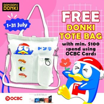 Don-Don-Donki-Free-Tote-Bag-Promo-350x350 Now till 31 Jul 2023: Don Don Donki Free Tote Bag Promo