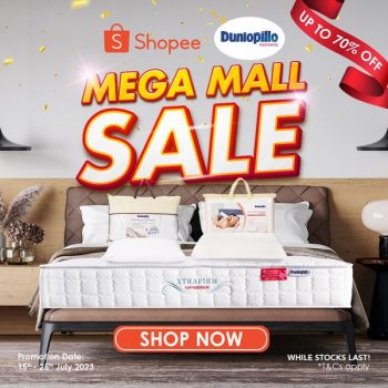 Dunlopillo-Mega-Mall-Sale-350x350 15-25 Jul 2023: Dunlopillo Mega Mall Sale