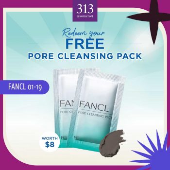 FANCL-Pore-Cleansing-Pack-Giveaway-at-313-@somerset-350x350 Now till 31 Aug 2023: FANCL Pore Cleansing Pack Giveaway