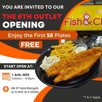 Fish-Chicks-8th-Outlet-Opening-Promotion-350x350 1 Aug 2023: Fish & Chicks 8th Outlet Opening Promotion