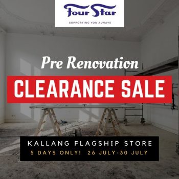 Four-Star-Mattress-Pre-Renovation-Clearance-Sale-350x350 26-30 Jul 2023: Four Star Mattress Pre Renovation Clearance Sale