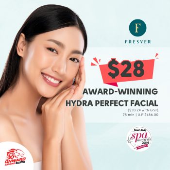 Fresver-Hydra-Perfect-Facial-Promo-350x350 Now till 31 Jan 2024: Fresver Hydra Perfect Facial Promo