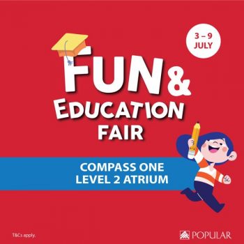 Fun-and-Education-Fair-at-Compass-One-350x350 3-9 Jul 2023: POPULAR Fun and Education Fair at  Compass One