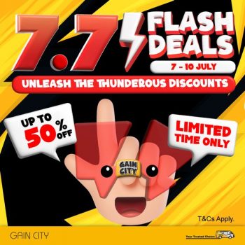 Gain-City-7.7-Flash-Deals-Galore-350x350 7-10 Jul 2023: Gain City 7.7 Flash Deals Galore