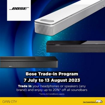 Gain-City-Bose-Trade-In-Program-Promotion-350x350 7 Jul-13 Aug 2023: Gain City Bose Trade-In Program Promotion